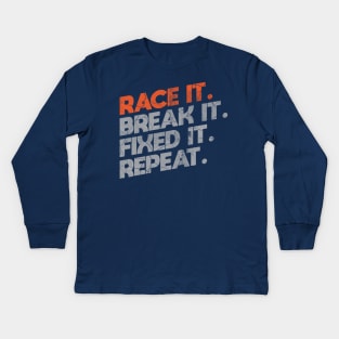 Race it Kids Long Sleeve T-Shirt